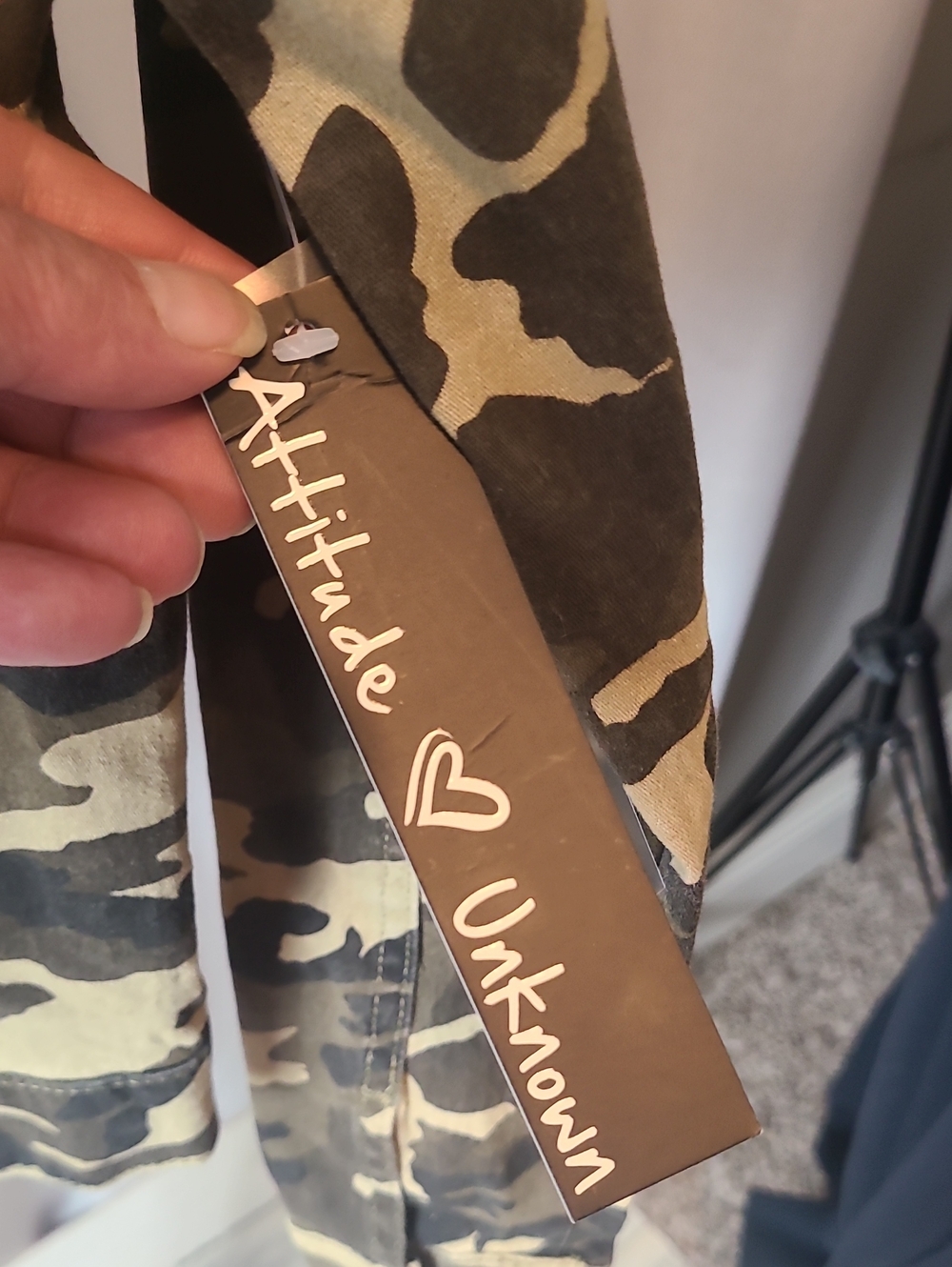 Attitude Unknown Camo Jacket XS. New With Tags. - Picture 2 of 4